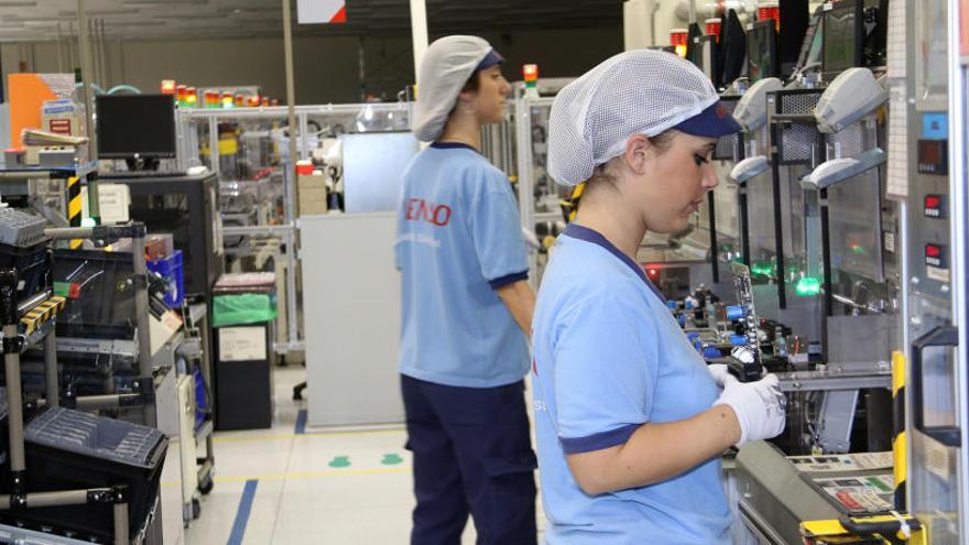 L&#039;interior de la planta de Denso Barcelona.