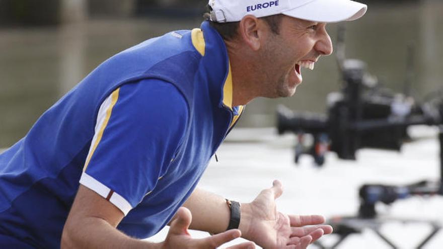 Sergio García celebra su sexta Ryder Cup