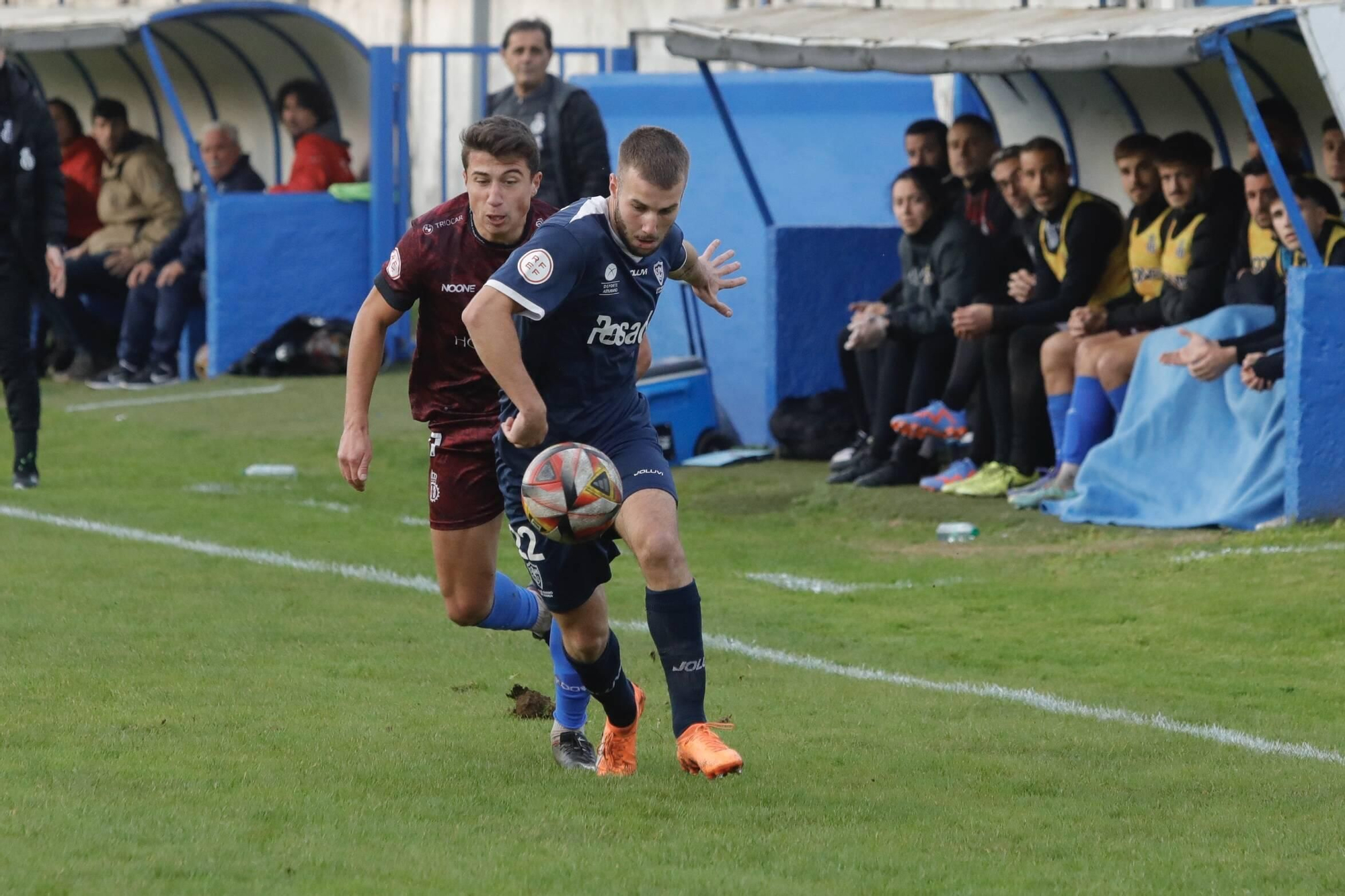 EN IMÁGENES: Así ha sido el derbi comarcal entre Marino y Avilés (0-0)