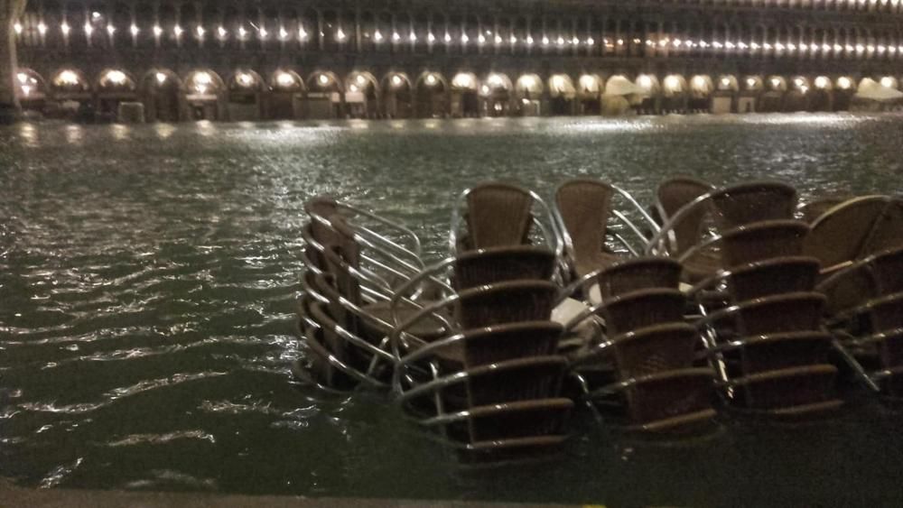 Graves inundaciones en Venecia