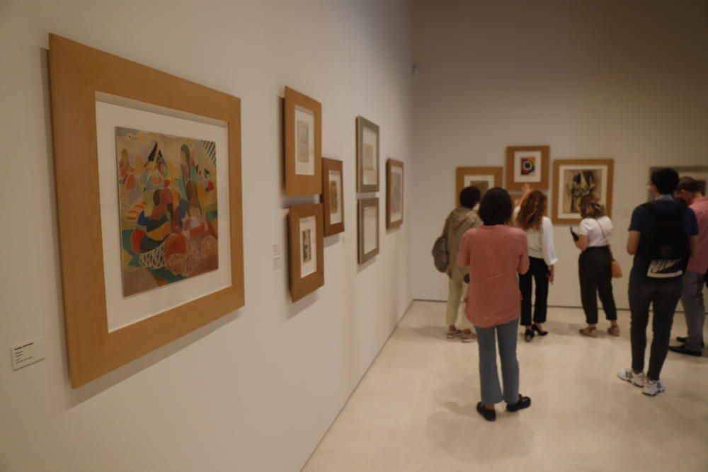 La Sala Noble del Museo Carmen Thyssen Málaga celebra con su nueva temporal, Vanguardia dibujada (1910-1945).