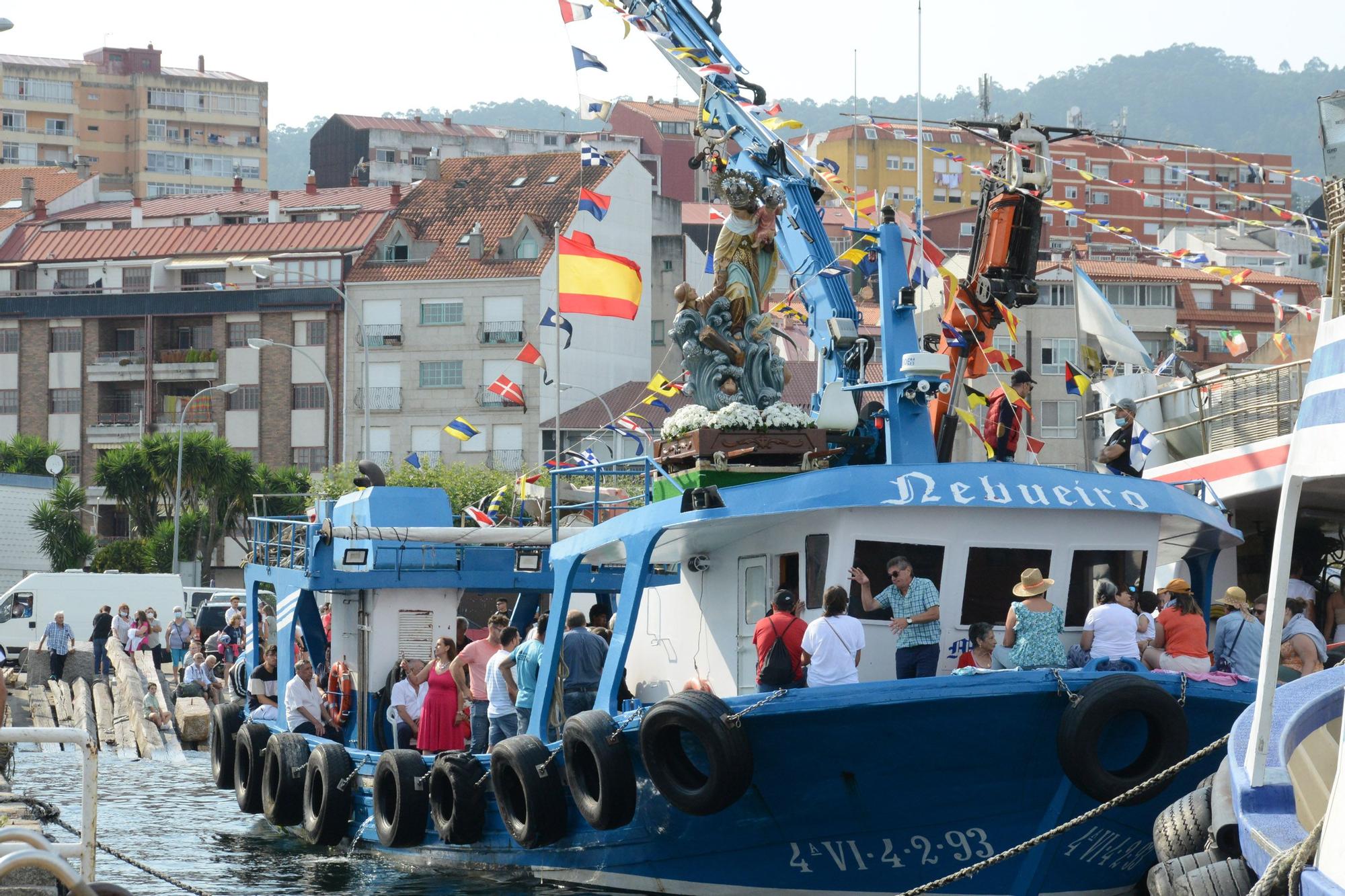 Las celebraciones de la Virgen del Carmen en Moaña