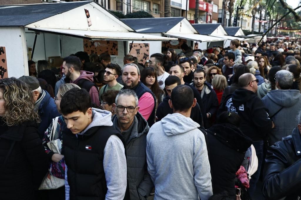 Llenazo en la Feria de Sant Blai en Torrent