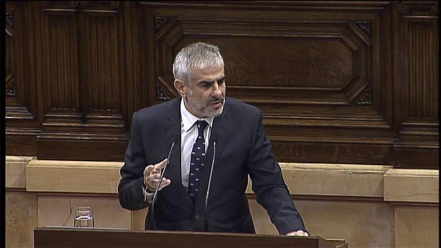 Carrizosa (C&#039;s): &quot;Señor Puigdemont, va a pasar a la historia por empobrecer Cataluña&quot;