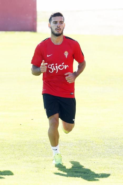 Entrenamiento del Sporting