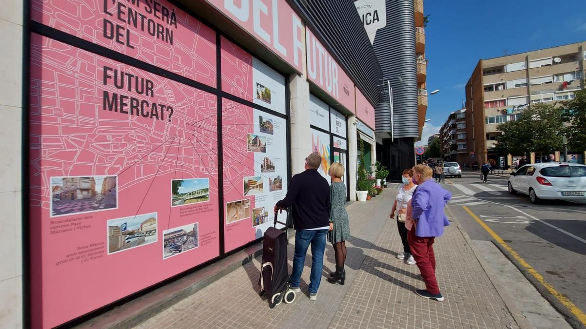 Imatge dels vinils a tocar del Mercat de la Masuca