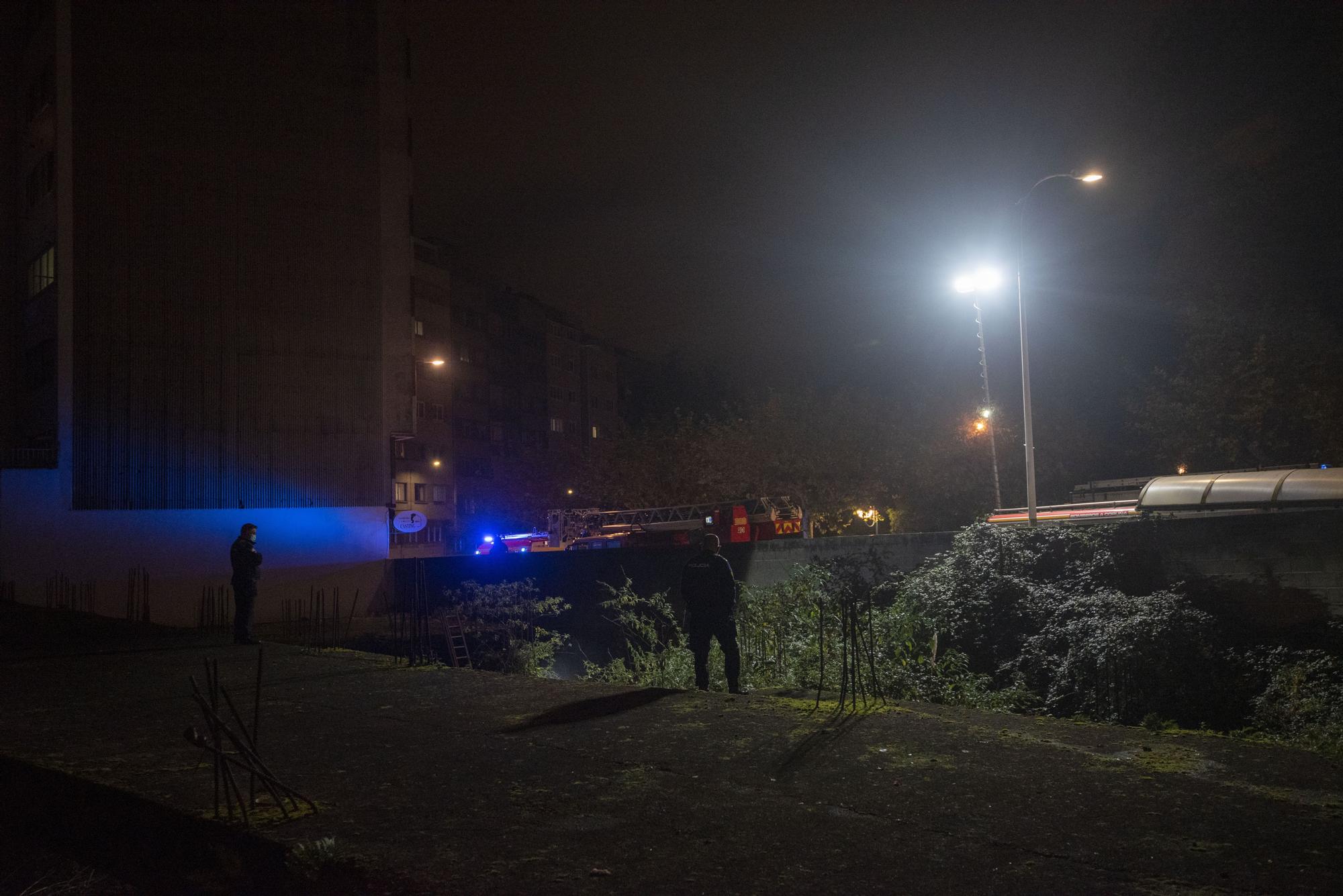 Falsa alarma en O Castrillón tras el aviso por una bolsa que se movía