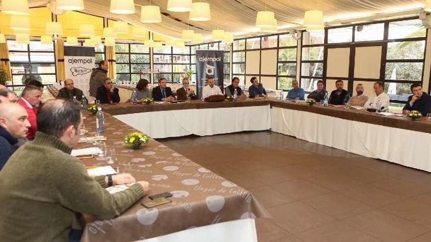 Un momento de la asamblea de jefes y mandos de la Policía Local celebrada ayer en Oviedo.