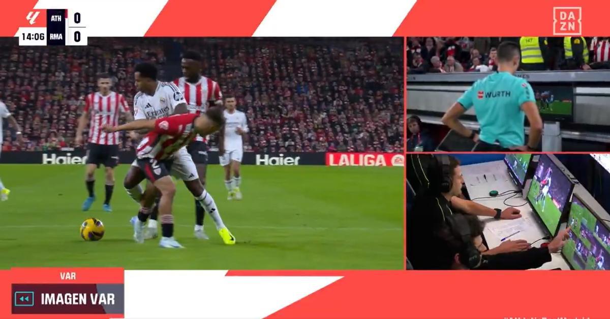 La jugada entre Rodrygo y Gorosabel