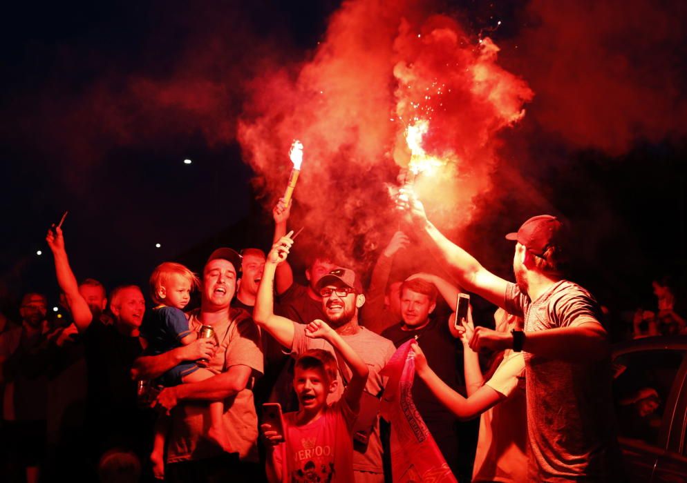 Así celebró Liverpool su Premier... en plena pandemia de coronavirus