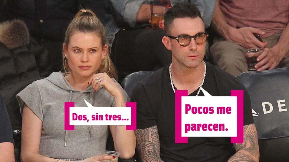 Adam Levine y Behati Prinsloo