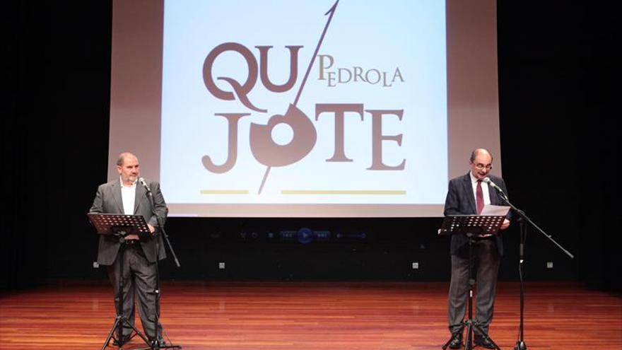 Javier Lambán abre la lectura continuada de ‘El Quijote’