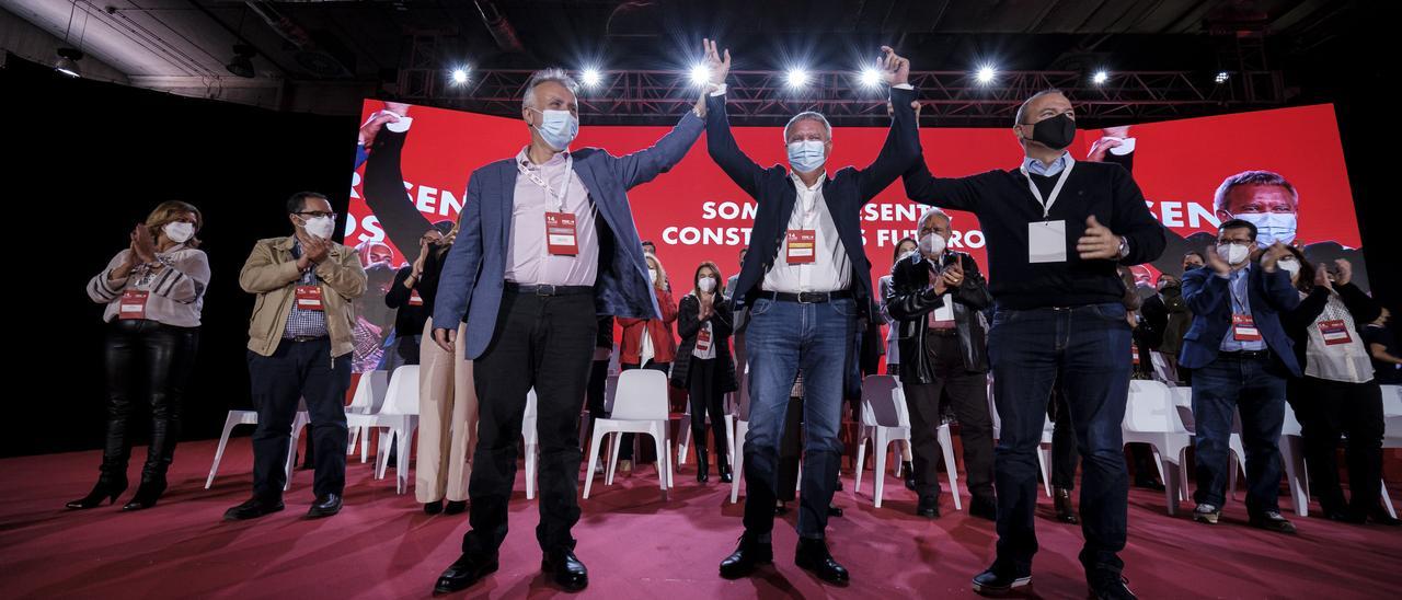 Clausura del 14º Congreso del PSOE de Gran Canaria