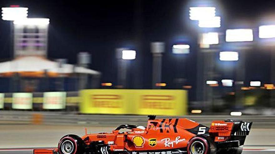 Ferrari imposa respecte en  els entrenaments de Bahrain
