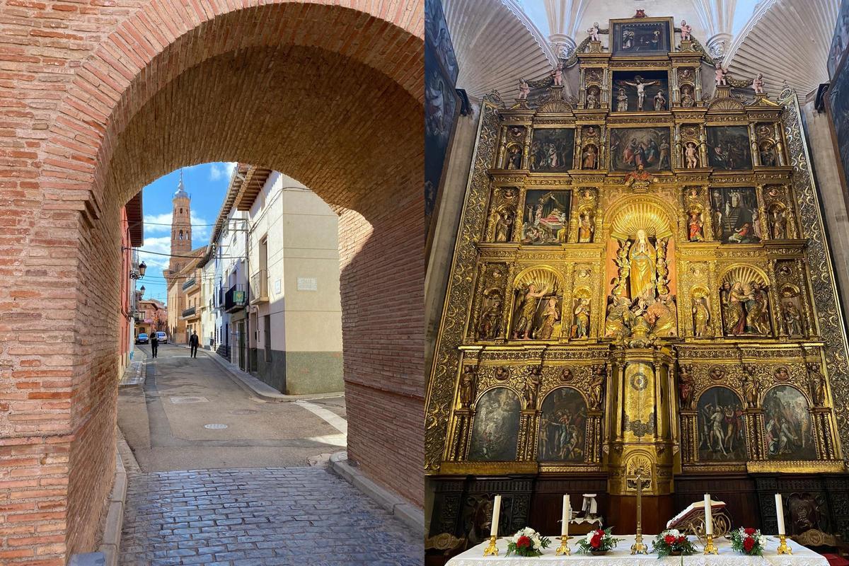 Pasear por las calles de Paniza o adentrarse en templos como la iglesia de Longares permite descubrir verdaderas joyas del patrimonio.