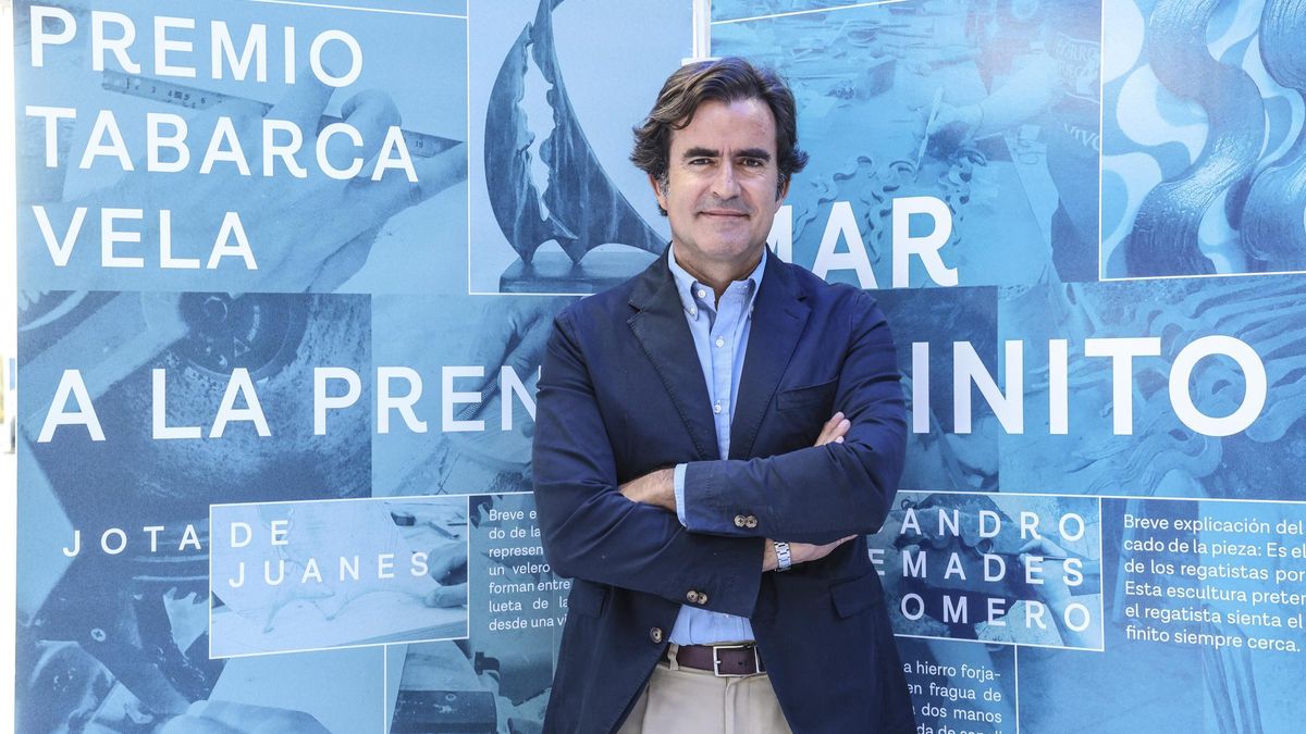 Miguel López, presidente del Club de Regatas