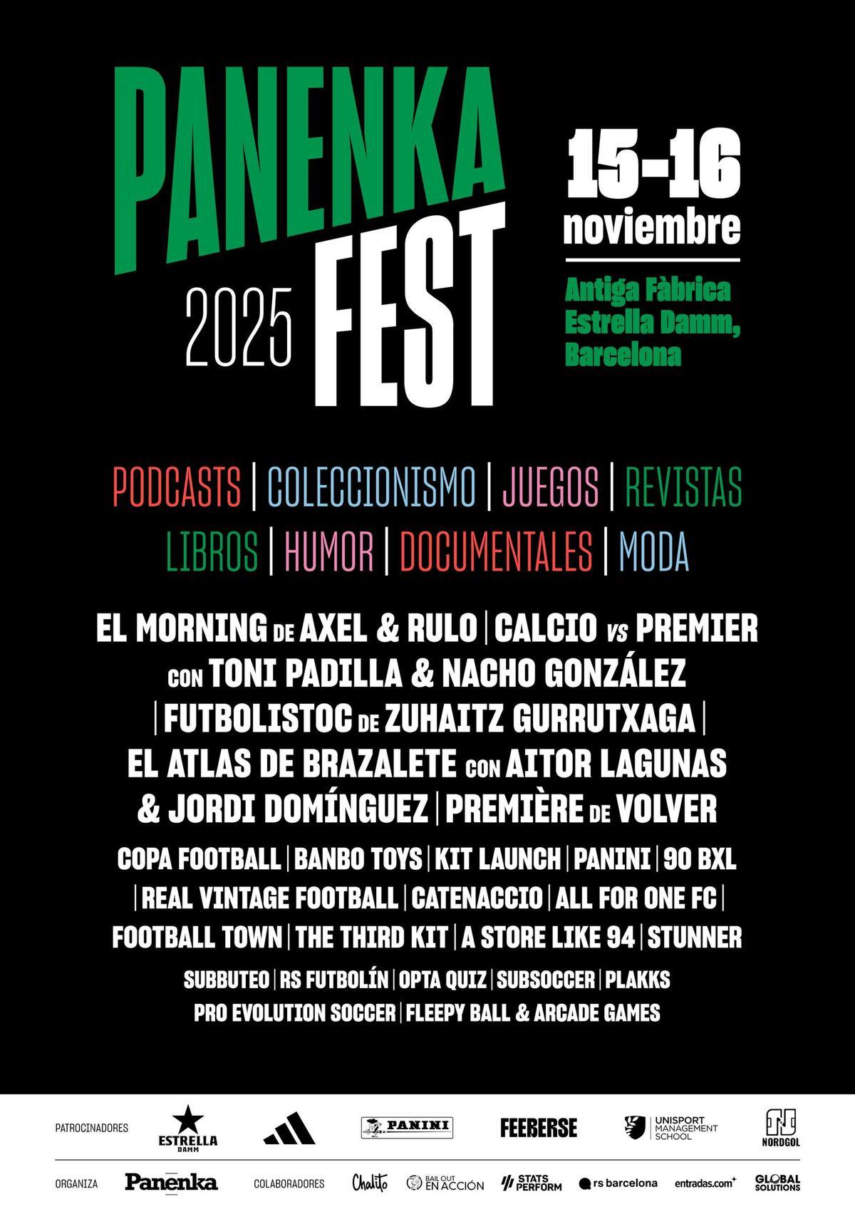 Cartel del Panenka Fest