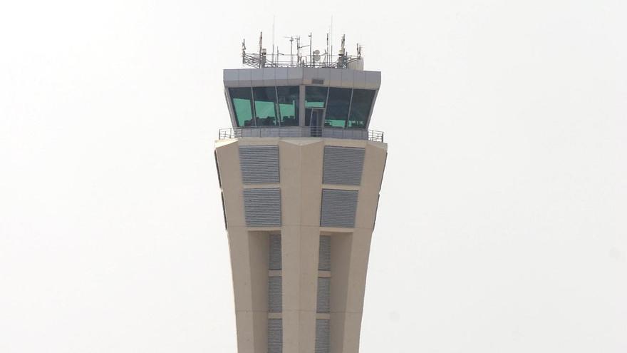 Torre de control del Aeropuerto de Málaga.