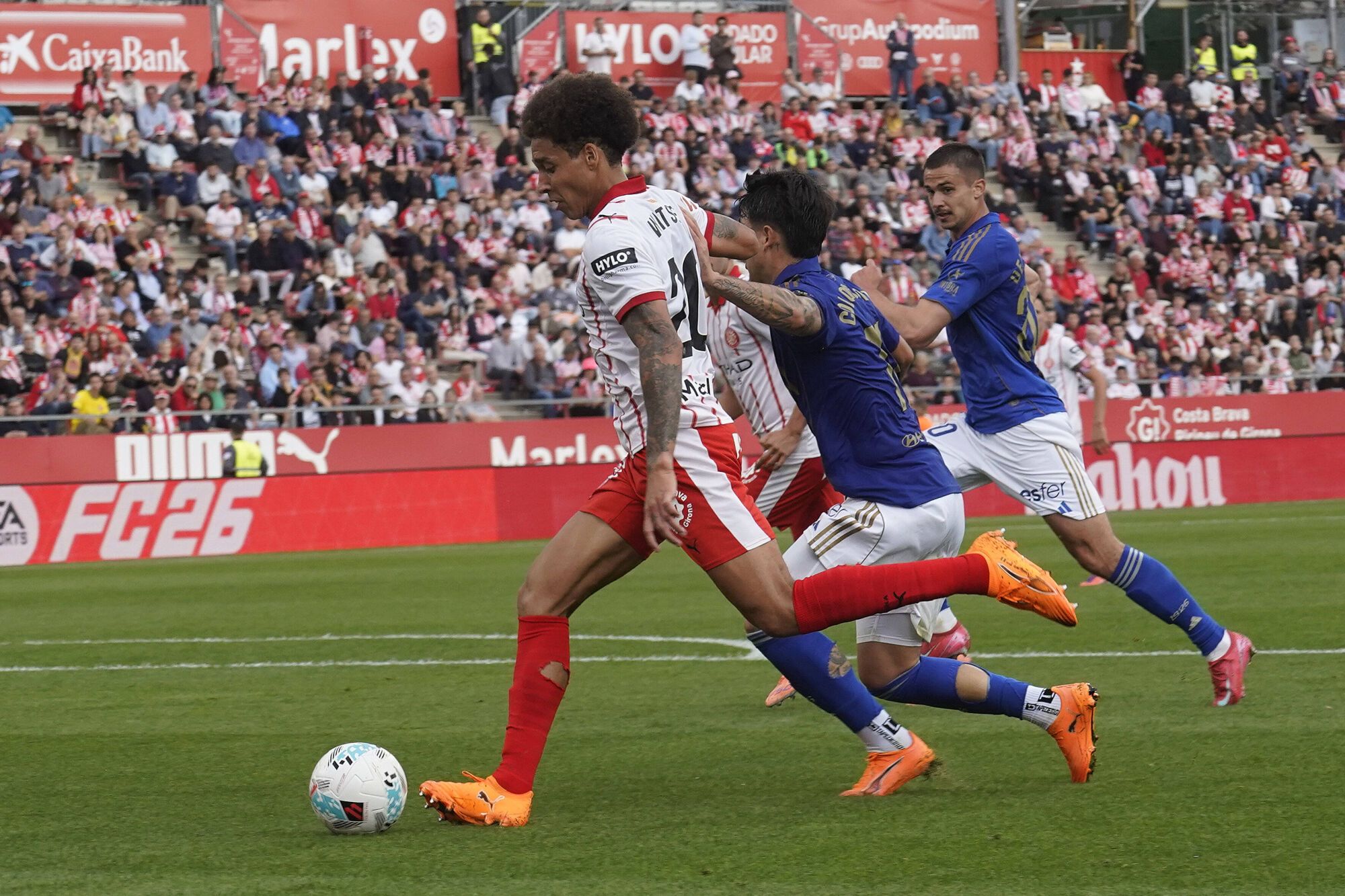 Les imatges del Girona - Reial Oviedo
