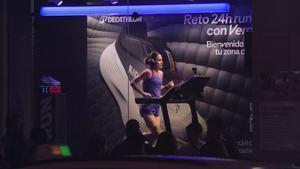 Verdeliss y su increíble reto de correr 24 horas seguidas sobre una cinta