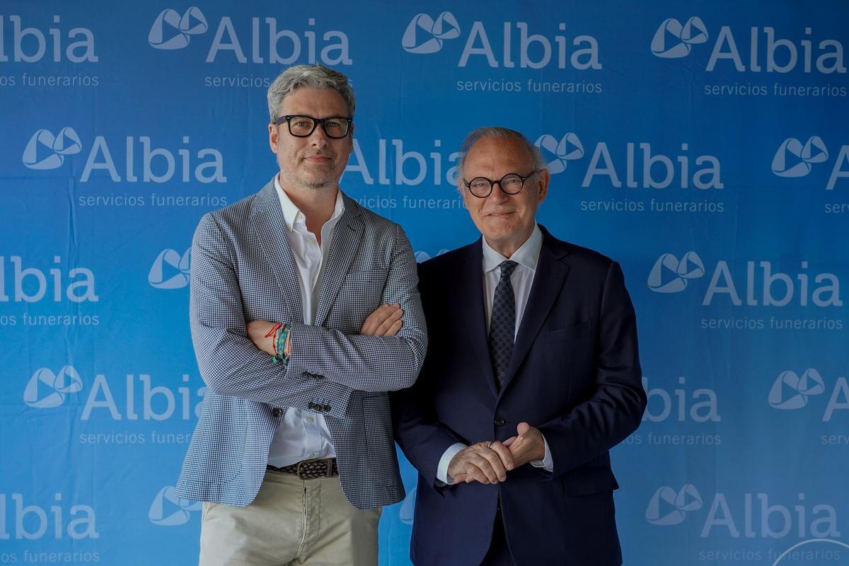 Evento de Albia con Francesc y Pedro Piqueras.