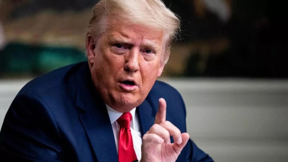 Archivo - El expresidente de EEUU, Donald Trump