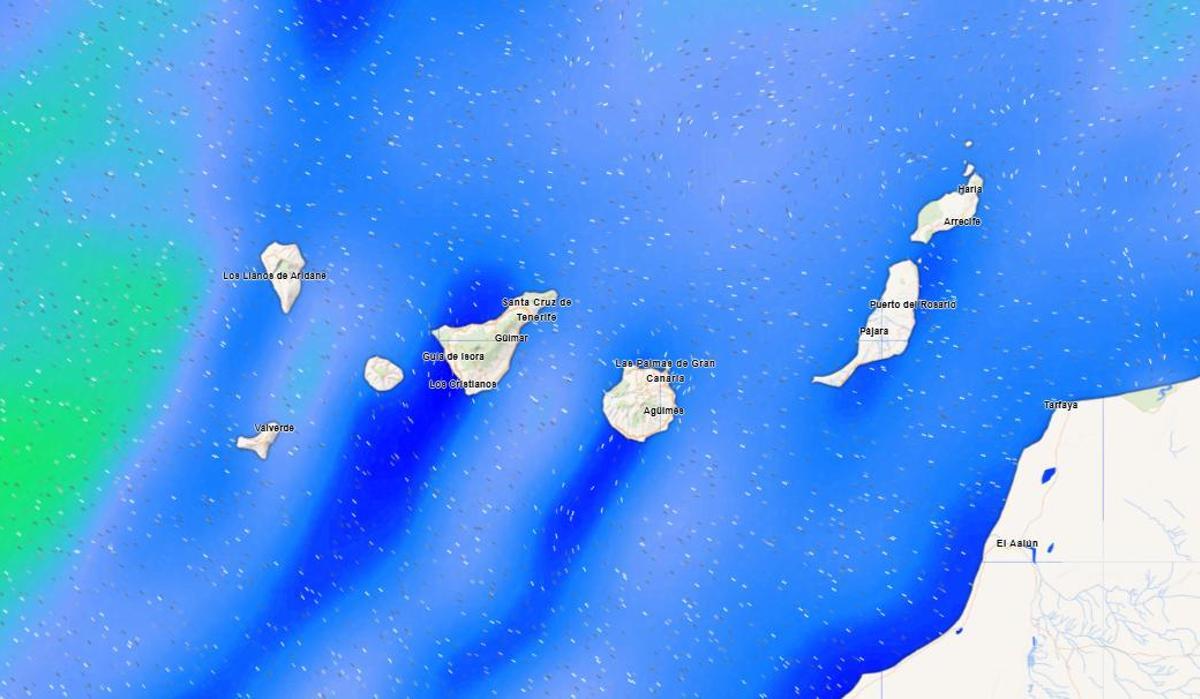 Mapa del tiempo.
