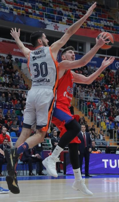 CSKA - Valencia Basket, en imágenes