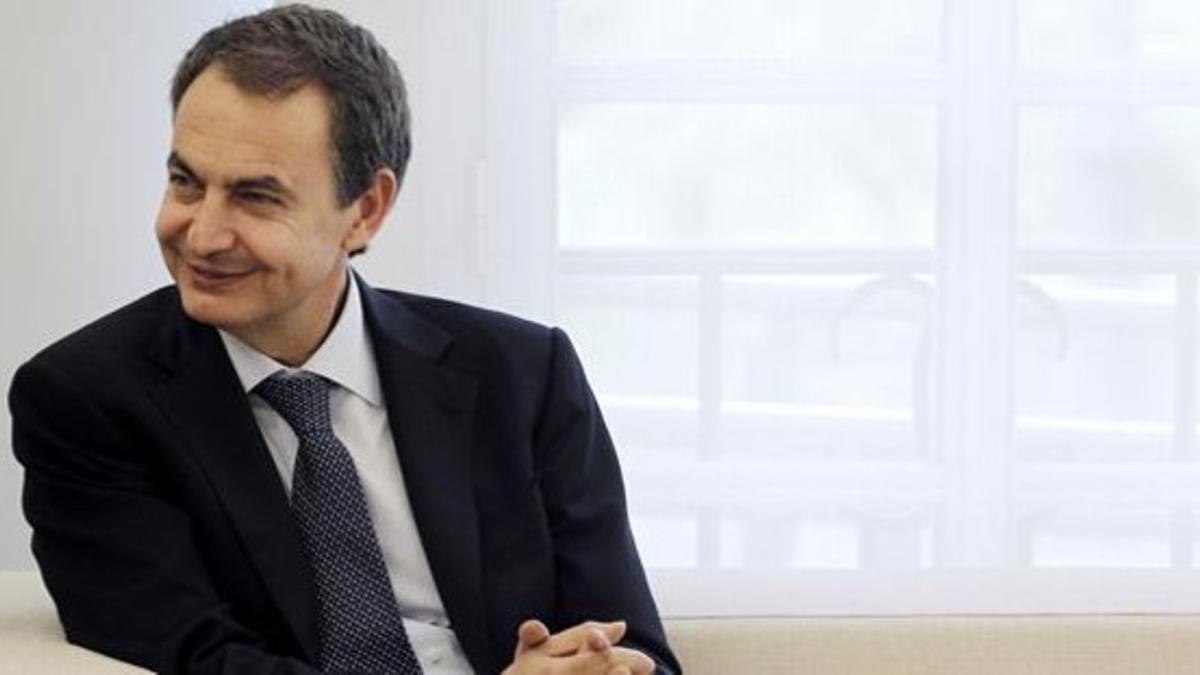 El expresidente del Gobierno José Luis Rodríguez Zapatero.