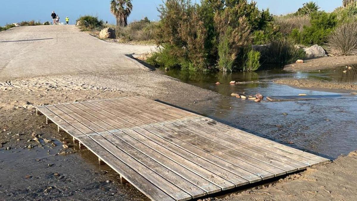 Solución provisional en Canet a los problemas de la Senda Blava