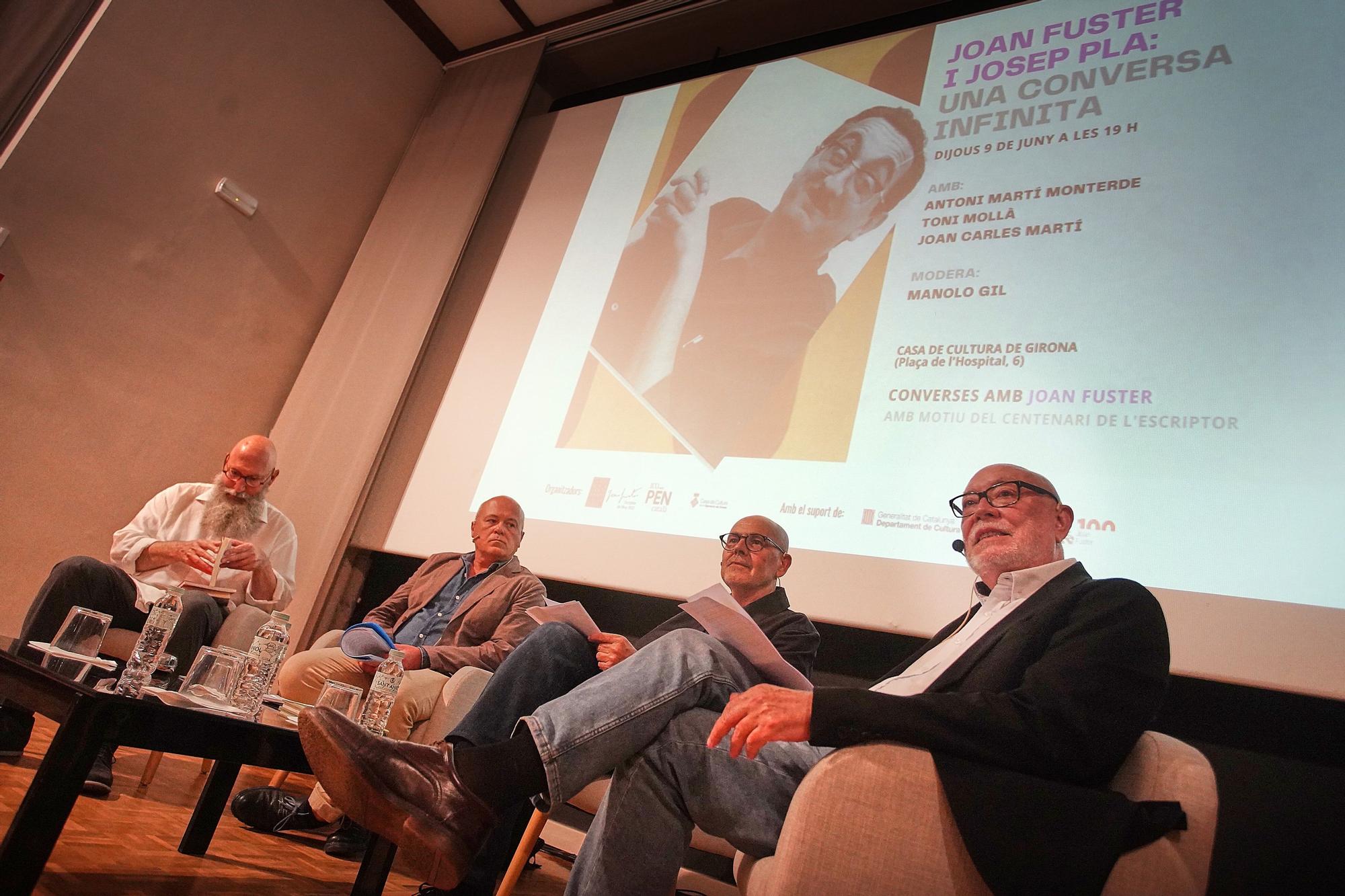 La Casa de Cultura acull la «conversa infinita» entre Joan Fuster i Josep Pla