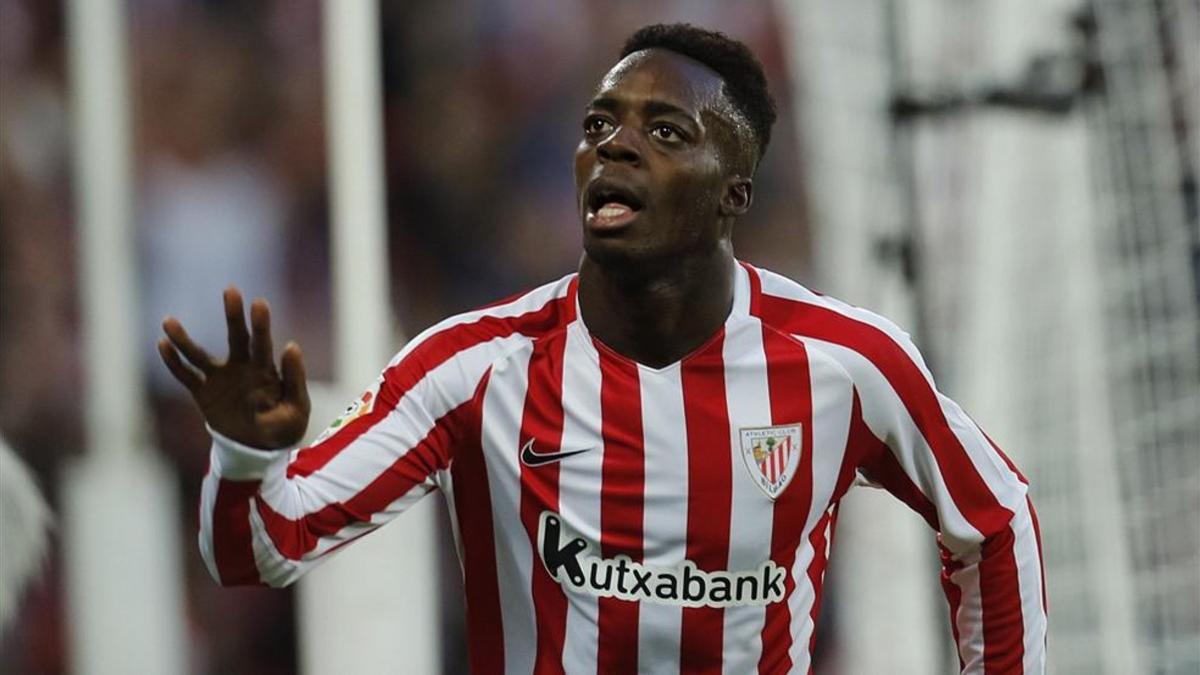 Iñaki Williams es duda para el partido contra el Barça por un proceso febril