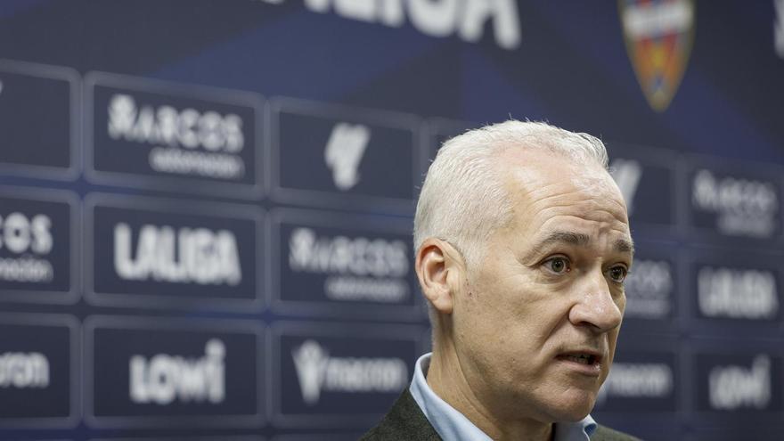 El presidente del Levante UD, Pablo Sánchez