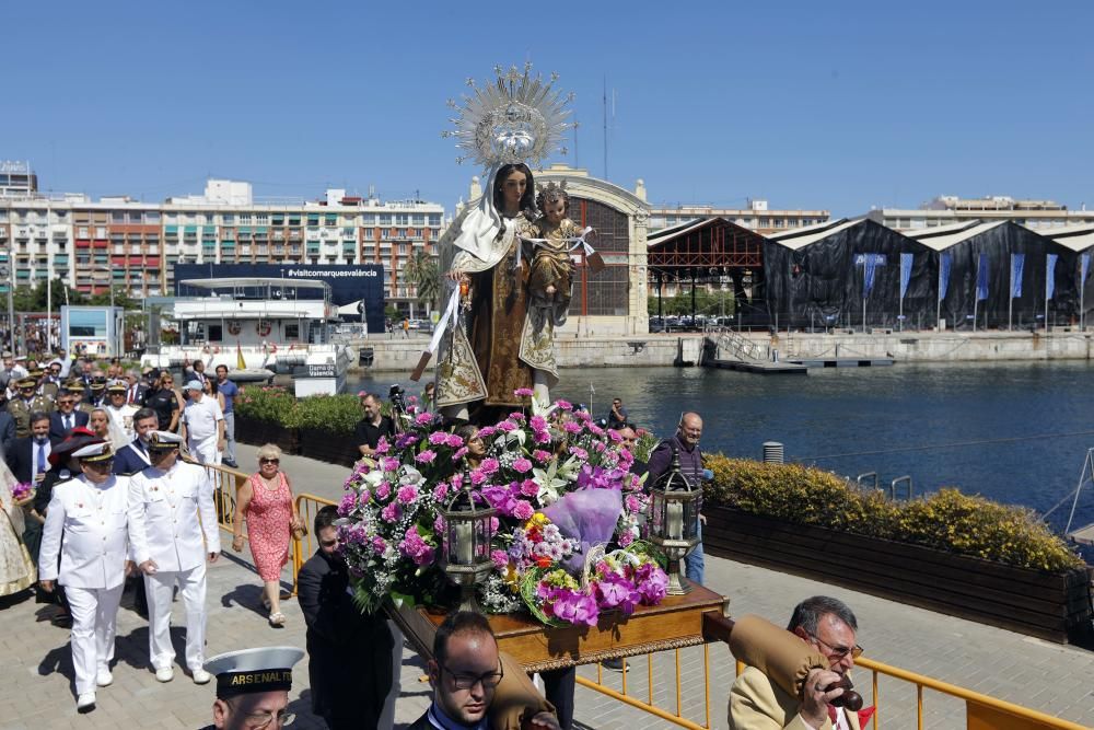 Celebración de la Virgen del Carmen en València