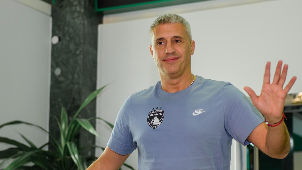 Hernán Crespo, entrenador del Al-Ain