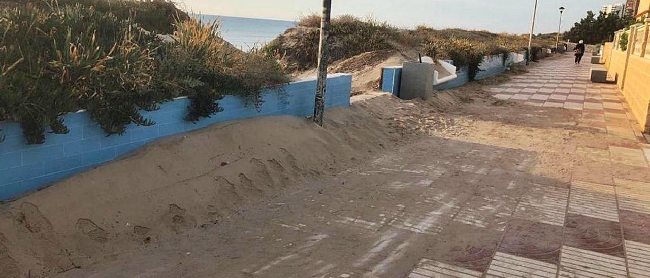 Una imagen de la Platja del Rei de principios de junio.