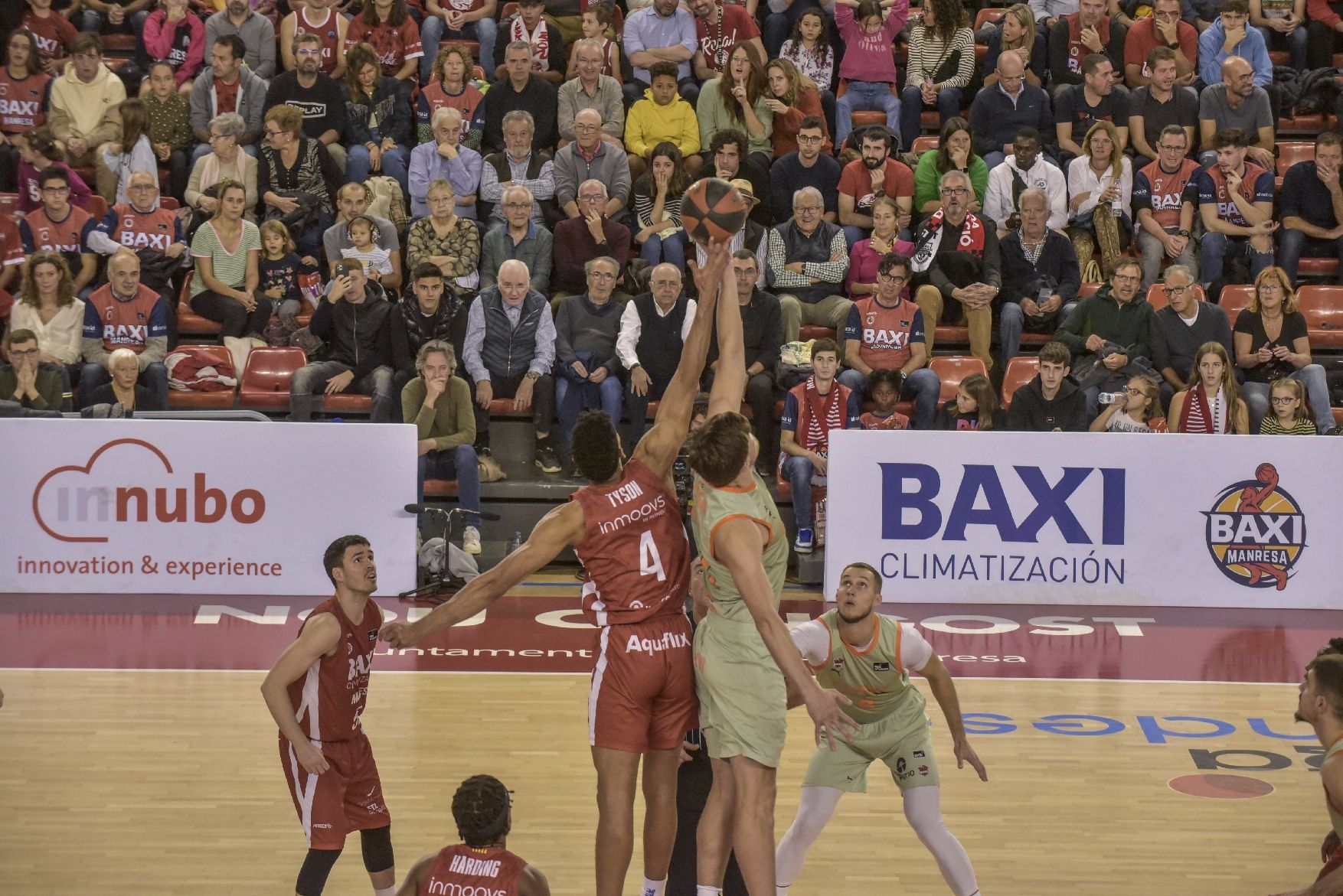 Les imatges de la victòria del Baxi contra el Baskonia