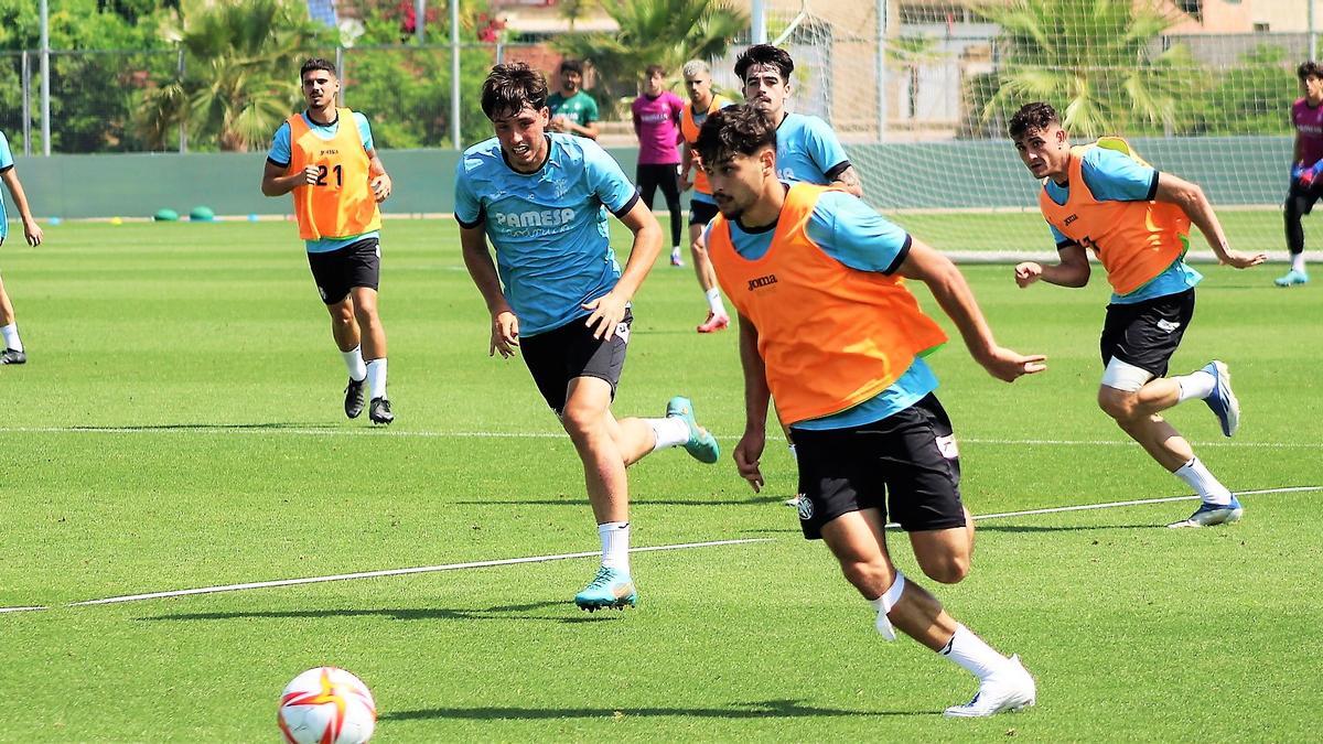 Los jugadores del Villarreal B se entrenarán a partir del lunes en el campo 9 de la Ciutat Esportiva.