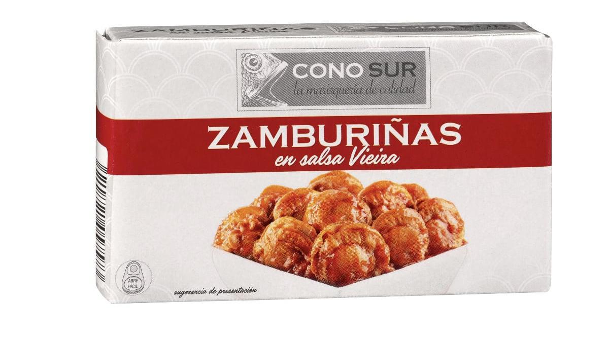 Zamburiñas en salsa de vieira Cono sur en Mercadona