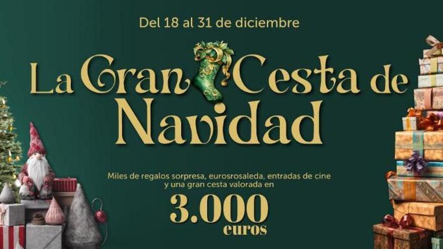 El centro comercial Rosaleda inicia &#039;La Gran Cesta de  Navidad&#039;