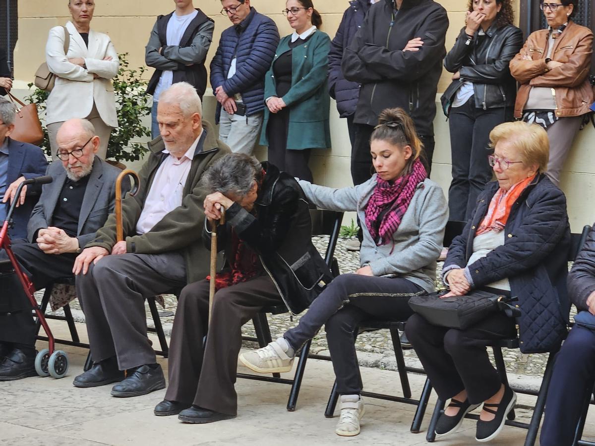 La emoción de Marifé Arroyo.