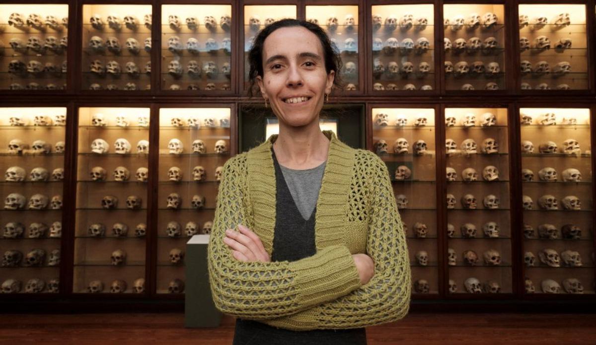 Teresa Delgado, conservadora del Museo Canario, en una fotografía de 2018.