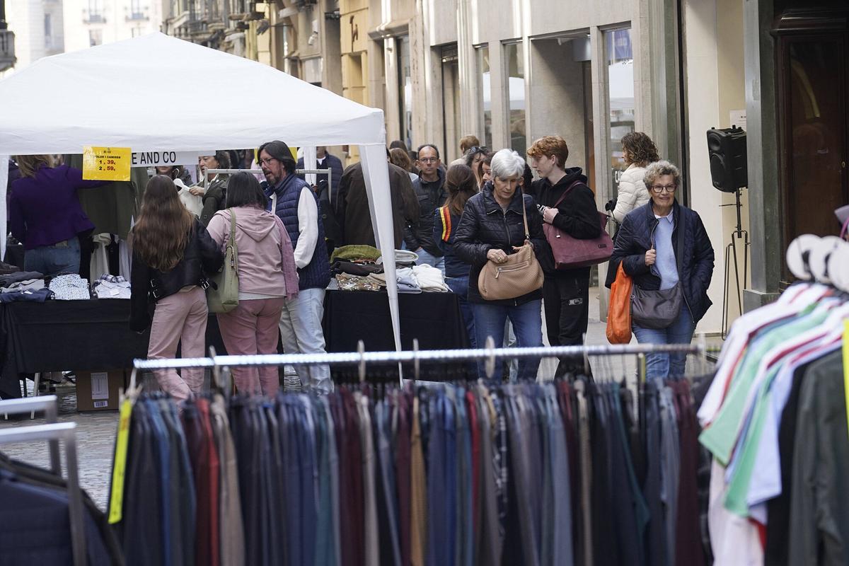 Les imatges de la botiga al carrer de Girona