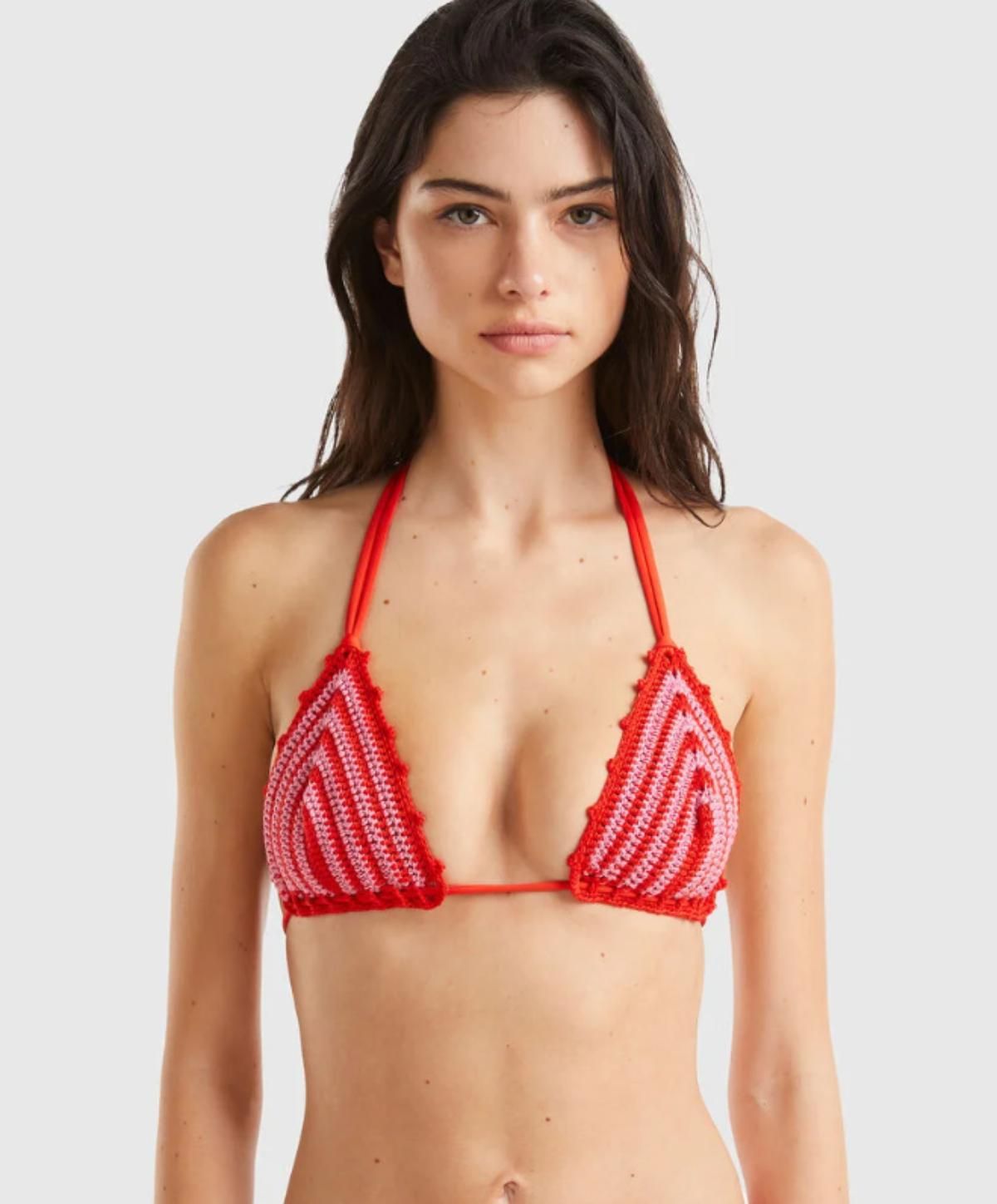 BIKINI TRIÁNGULO DE GANCHILLO