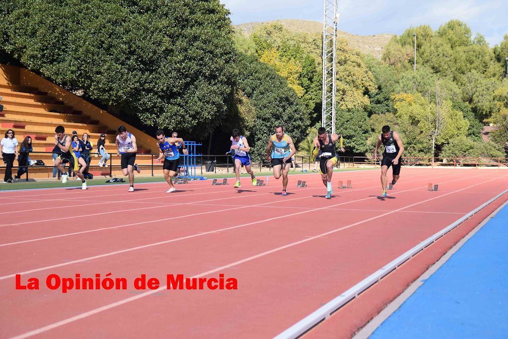 Regional absoluto y sub-23 de atletismo en Lorca (I)