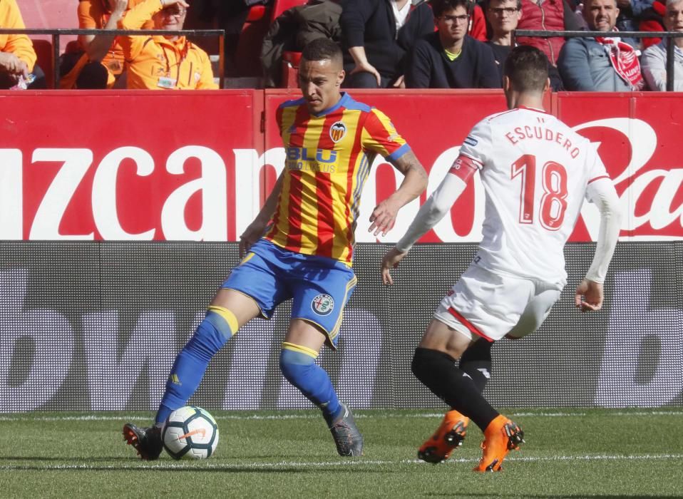 Sevilla - Valencia, en imágenes