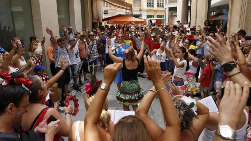 Una imagen de la fiesta en la Feria del Centro de este año.