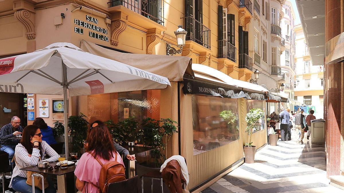 Terrazas en el Centro Histórico