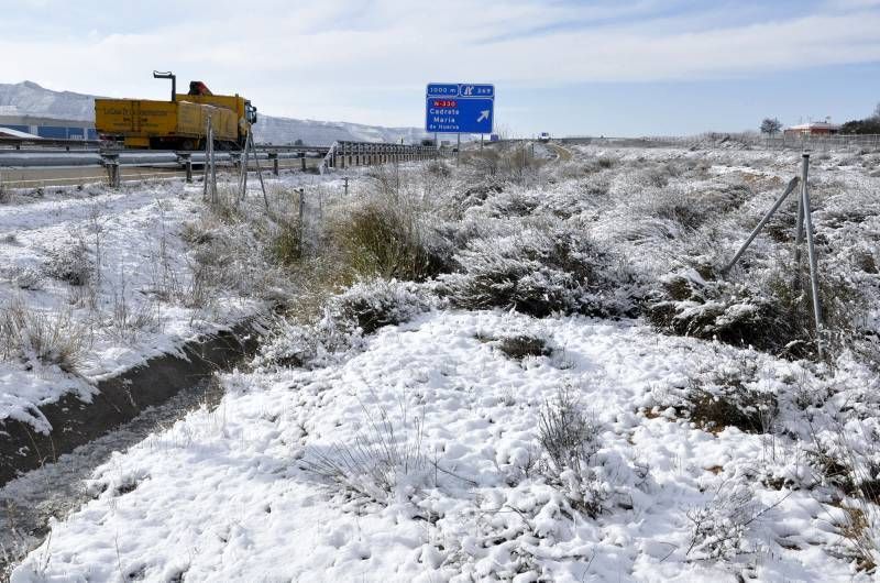 Fotogalería: Un manto blanco cubre gran parte de Aragón