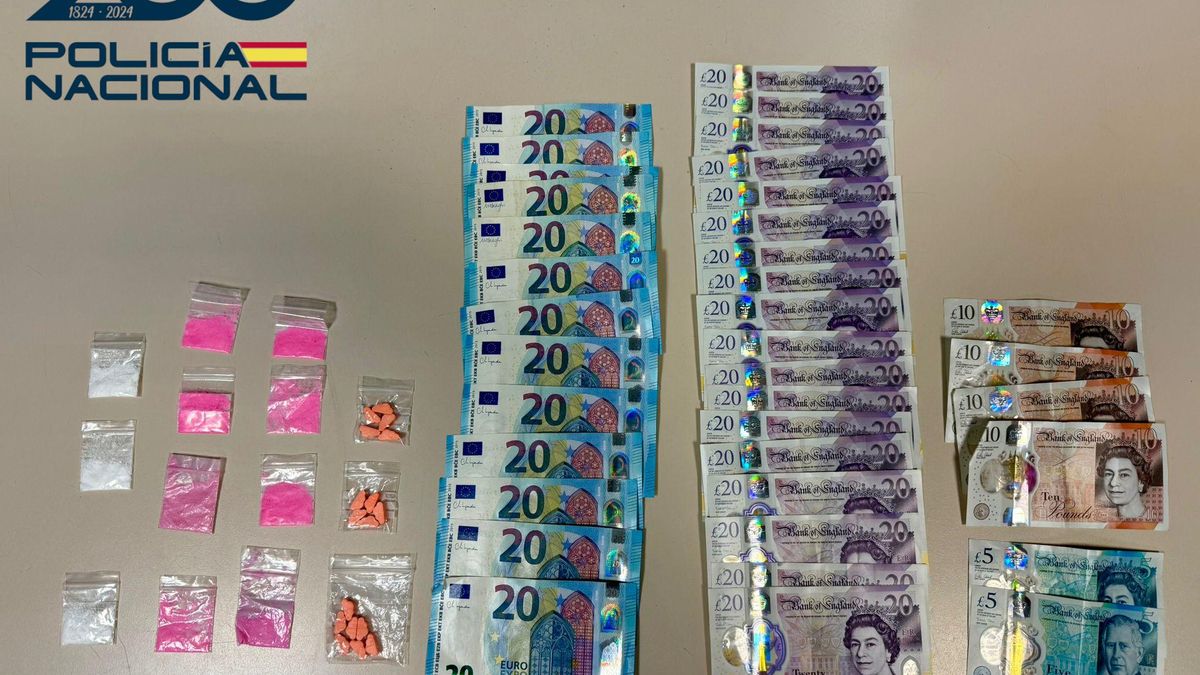 Pillado en un control en Ibiza con varios tipos de drogas